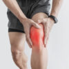 chronic pain in a man's knee